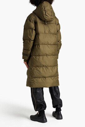 adidas by Stella McCartney Quilted shell hooded coat