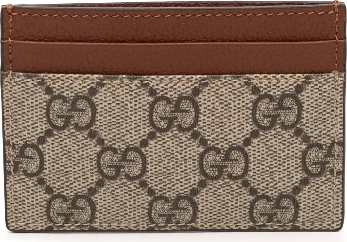 Gucci Pre-Owned 2000-2015 GG Supreme card holder