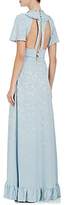 Thumbnail for your product : Mayle Maison MAISON WOMEN'S RUFFLE FLORAL SILK JACQUARD GOWN