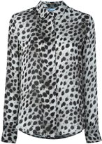 Blumarine chemise à motif léopard 