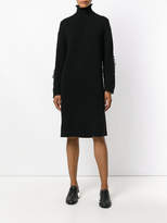 Thumbnail for your product : Yohji Yamamoto roll neck knit dress