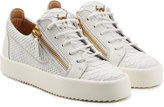 Thumbnail for your product : Giuseppe Zanotti Textured Leather Sneakers
