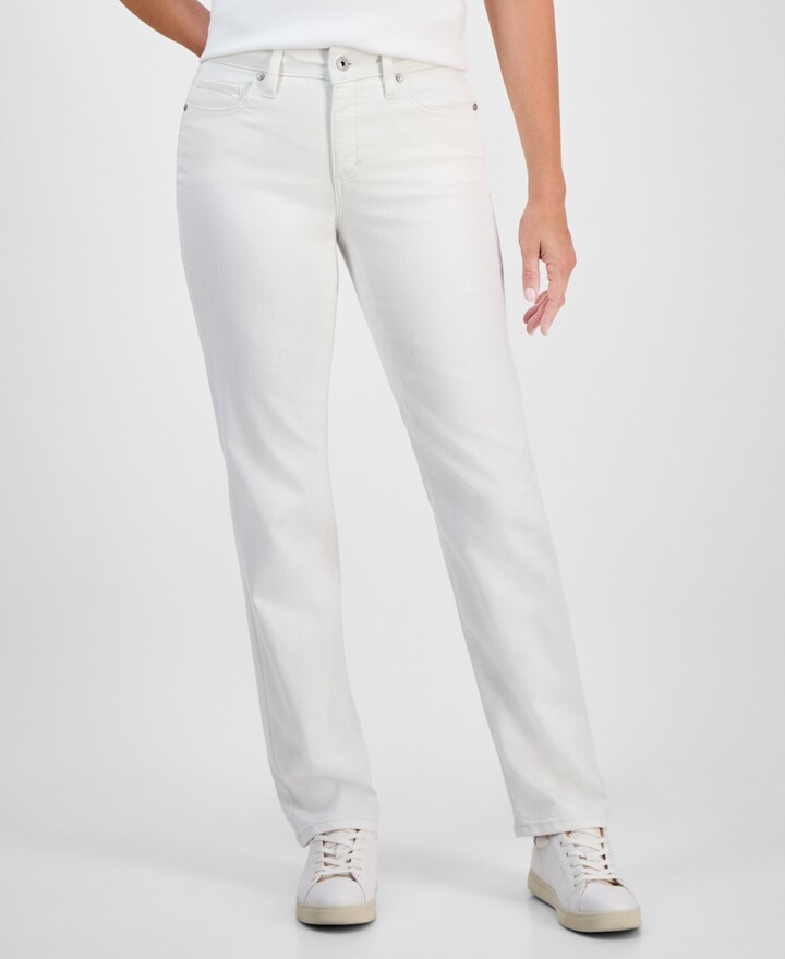 Style Co Petite High-Rise Wide-Leg Jeans, Macy's