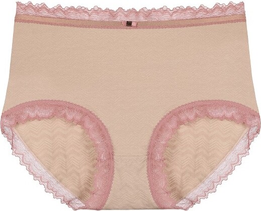 Agnes Orinda Women's Underwear 4 Pack Full Coverage Soft Briefs Hipster  Panties vintage series Small