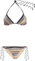 Thumbnail for your product : Missoni Mare Mare Crochet-knit Triangle Bikini