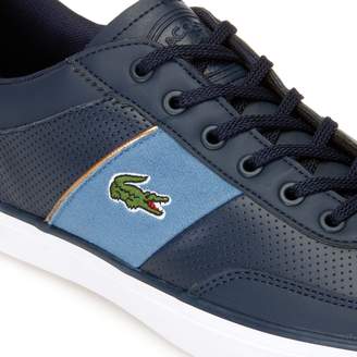 Lacoste Mens Court-Master Nappa Leather Trainers