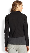 Thumbnail for your product : James Perse Stretch Cotton Jacket