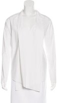 Thumbnail for your product : Piazza Sempione V-Neck Long Sleeve Top