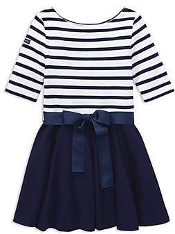 ralph lauren girls white dress