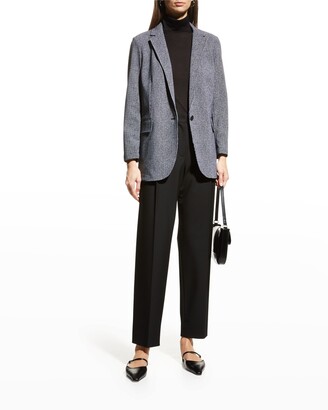 theory houndstooth blazer