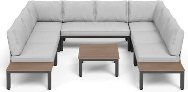 Latitude Run 8 Person Sectional Seating Group