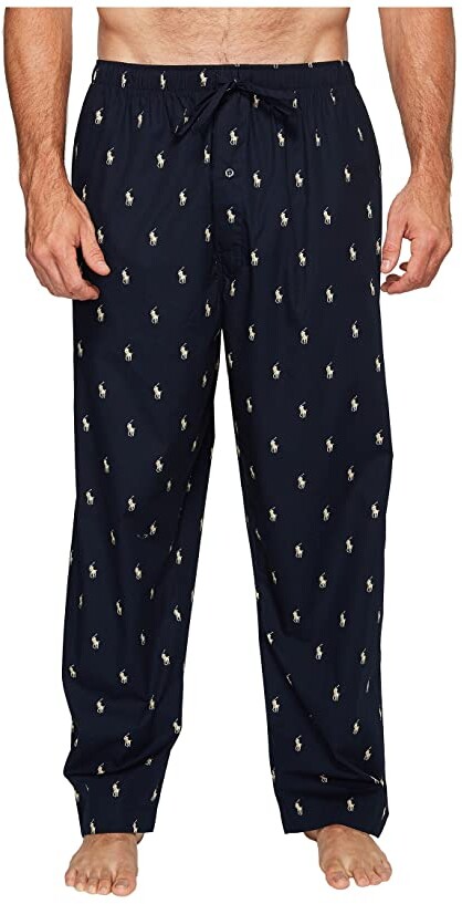 white polo pajama pants