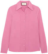 Gucci - Silk Crepe De Chine Shirt - Pink