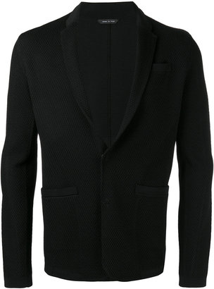 Emporio Armani fitted knitted blazer