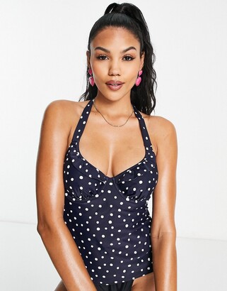 Buy Figleaves Pink Fiji One Shoulder Swimsuit from Next USA