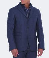 Thumbnail for your product : Corneliani Virgin Wool Padded Blazer Jacket