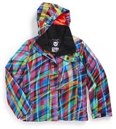 Thumbnail for your product : Roxy 'Jetty Girl' Print Waterproof DRY-FLIGHT Snowboard Jacket (Big Girls)