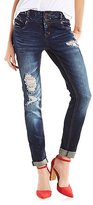 Thumbnail for your product : Charlotte Russe Refuge Skinny Boyfriend Jeans