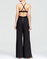 Thumbnail for your product : Alice + Olivia Jumpsuit - Cross Back Wide Leg