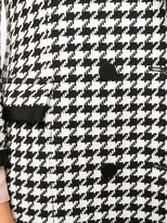 Thumbnail for your product : MSGM Double Breasted Houndstooth Blazer