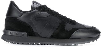 womens black valentino trainers