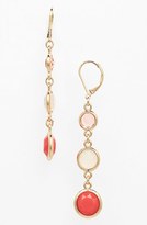 Thumbnail for your product : Anne Klein Stone Triple Drop Earrings