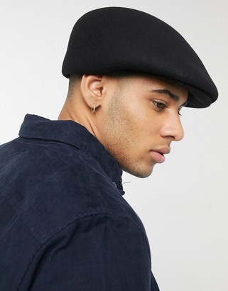 Tommy Hilfiger flat cap in black with logo - ShopStyle Hats