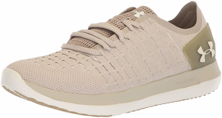 under armour beige shoes