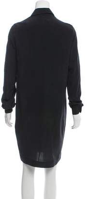 Givenchy Silk Knee-Length Shirtdress
