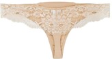Thumbnail for your product : La Perla Souple lace brazilian thongs