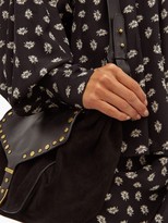 Thumbnail for your product : Isabel Marant Candice Floral-print Silk Blouse - Black Print