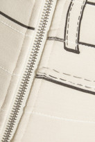 Thumbnail for your product : Band Of Outsiders Printed stretch-bandage skirt