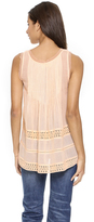 Thumbnail for your product : Love Sam Grace Blouse with Lace Insert