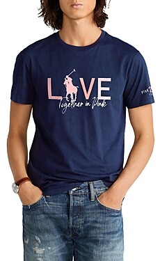 Polo Ralph Lauren Short Sleeve Pink Pony Love Tee - ShopStyle T-shirts