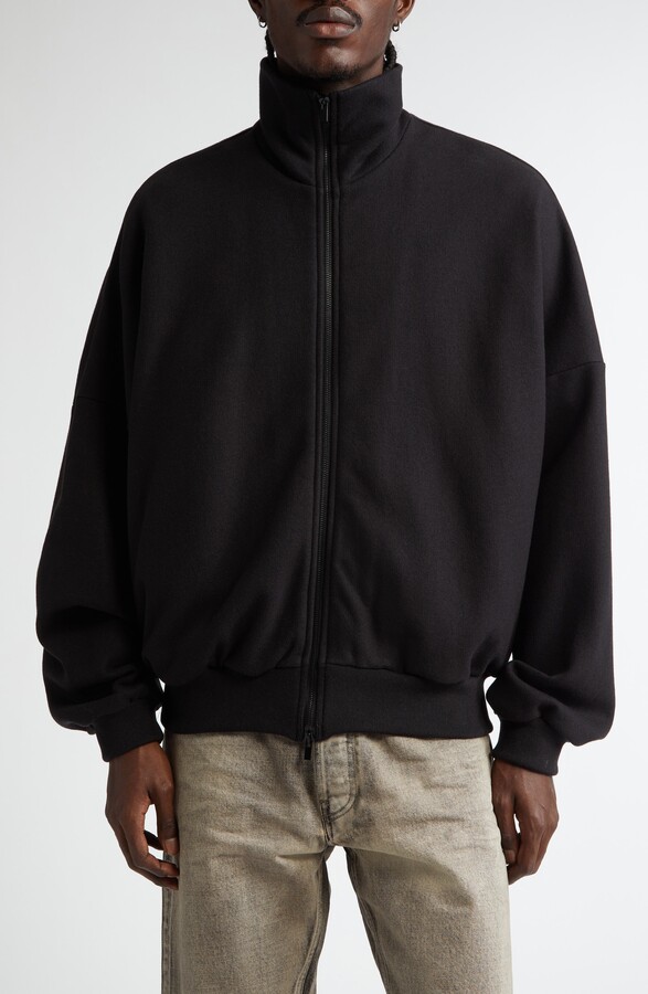 Fear Of God High Neck Cotton & Wool Jacket