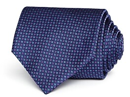 The Men's Store at Bloomingdale's Micro Grid Classic Tie - 100% Exclusive