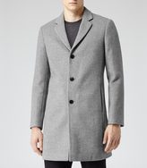 Thumbnail for your product : Reiss Genesis BLUFF DETAIL EPSOM COAT GREY