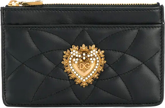 Dolce & Gabbana medium Devotion quilted card holder