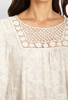 Thumbnail for your product : Forever 21 Crochet Lace Flutter Top