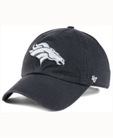 Thumbnail for your product : '47 Denver Broncos Charcoal White Clean Up Cap