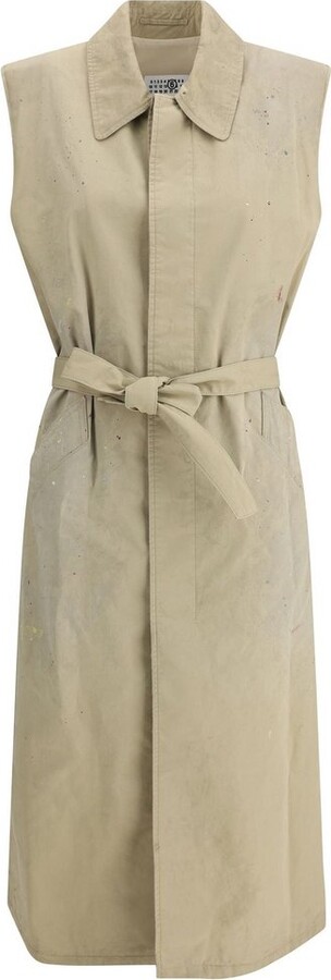 MM6 MAISON MARGIELA Belted Waist Waistcoat