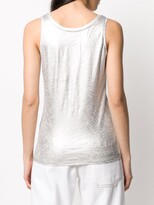 Thumbnail for your product : Majestic Filatures Metallic-Effect Tank Top
