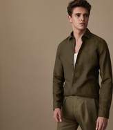 Thumbnail for your product : Reiss Doddy Long Sleeved Linen Shirt