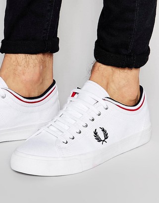Fred Perry Kendrick Tipped Cuff Canvas Sneakers