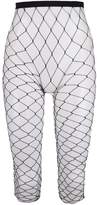 Thumbnail for your product : boohoo Diamante Large Fishnet Cycling Shorts