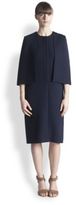 Thumbnail for your product : Marni Wool Crepe Capelet Dress