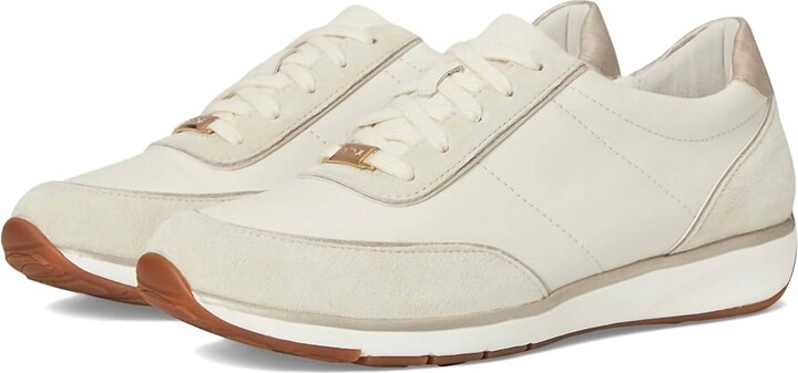 Aetrex Women's Ivy Arch Support Sneaker In Chalk