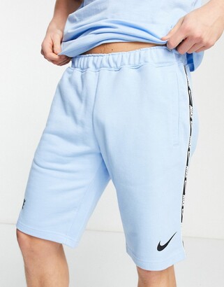 Nike Repeat Pack shorts in blue - ShopStyle