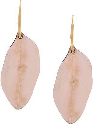 Marni Leaf Drop Earrings