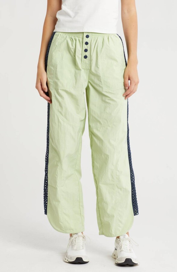 Free People Underdog Pants In Lime